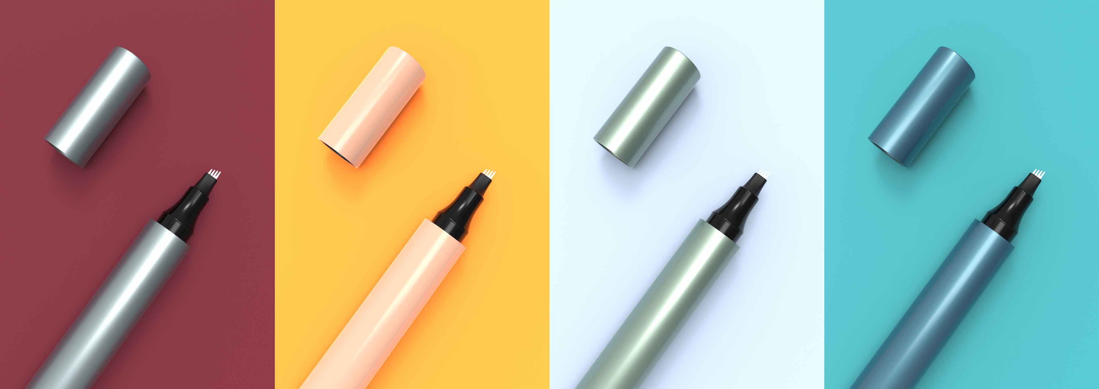 मेकअप टूल्सच्या ढिगाऱ्याला अलविदा म्हणा! ही ड्युअल-एंडेड आयब्रो पेन्सिल आणि कॉन्टूर ब्रश अगदी नवशिक्यांना नैसर्गिकरित्या परिभाषित भुवया साध्य करू देते.